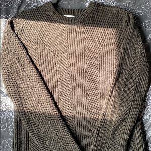 Olive green H&M sweater